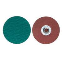 Quick-Change Cloth Disc, 4" Dia., 120 Grit, Zirconium Ontario Packaging