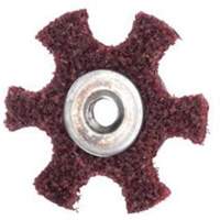 Abrasotex Surface Preparation Star, 3" Dia., Medium Grit, Aluminum Oxide Ontario Packaging