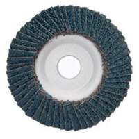 Disque de pr&eacute;paration PowerFlex profil&eacute;, 4-1/2" x 7/8", Type 29, Grain 80, Alumine de zirconium Ontario Packaging