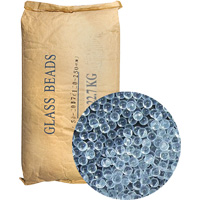 Sandblast Media Abrasives - Glass Beads, Glass Bead, 50 lbs. BZ738 | Ontario Packaging