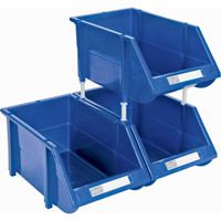 Bac empilable & &agrave; suspendre, 4-13/16" la, 3-3/16" h x 7-1/8" p, Bleu Ontario Packaging