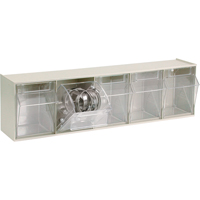 Syst&egrave;me de casiers modulaires Tip-Out, 23-5/8" la x 5-1/4" p x 6-1/2" h, 5 tiroirs Ontario Packaging