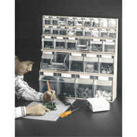 Syst&egrave;me de casiers modulaires Tip-Out, 23-5/8" la x 2-1/2" p x 3-1/8" h, 9 tiroirs Ontario Packaging