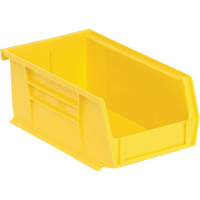 Ultra Stack & Hang Bin, 4-1/8" W x 3" H x 7-3/8" D, Yellow Ontario Packaging