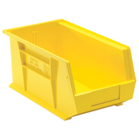 Ultra Stack & Hang Bin, 8-1/4" W x 7" H x 14-3/4" D, Yellow Ontario Packaging