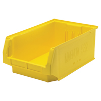 Giant Stacking Containers, 12.375" W x 19.75" D x 7.875" H, Yellow Ontario Packaging