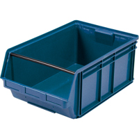 Contenants g&eacute;ants empilables, 18,375" la x 29" p x 11,875" h, Bleu Ontario Packaging
