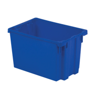 Contenants Stack-N-Nest Polylewton, 12,1" x 19,4" x 12,9", Bleu Ontario Packaging