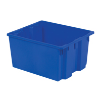 Contenants Stack-N-Nest Polylewton, 13" x 24" x 20", Bleu Ontario Packaging