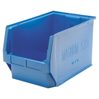 MAGNUM Bin, 11-7/8" H x 12-3/8" W x 19-3/4" D, 150 lbs. Capacity, Black Ontario Packaging