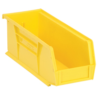 Bacs ultra empilable & suspendable, 4-1/8" la, 4" h x 10-7/8" p, Jaune Ontario Packaging