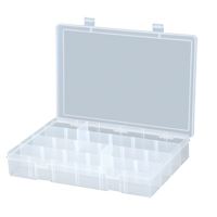 Compact Compartment Cases, 13.125" W x 2.3125" D x 9" H, 24 Compartments CD381 | Ontario Packaging