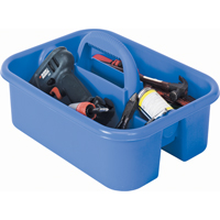 Supply Caddy, 5.5" x 13-3/8" x 13-3/8", Blue Ontario Packaging