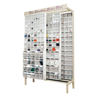 Free-Standing Tip-Out Bins Slider System, 48" W x 18" D x 77" H, 364 Drawers Ontario Packaging