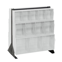 Support pour bacs basculants, 23-5/8" la x 16" p x 28" h, 24 tiroirs Ontario Packaging