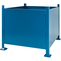 Bulk Stacking Containers, 30" H x 34.5" W x 40.5" D, 3500 lbs. Capacity Ontario Packaging