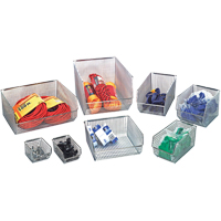 Wire Mesh Stack & Hang Bins Ontario Packaging