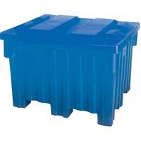 Nesting Forklift Bin, 42" W x 48" D x 30" H, Blue CF775 | Ontario Packaging