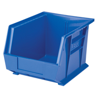 Stack & Hang Bin, 8-1/4" W x 7" H x 10-3/4" D, Blue CF840 | Ontario Packaging