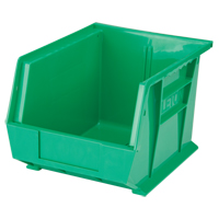 Stack & Hang Bin, 8-1/4" W x 7" H x 10-3/4" D, Green CF841 | Ontario Packaging