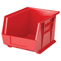 Stack & Hang Bin, 8-1/4" W x 7" H x 10-3/4" D, Red CF842 | Ontario Packaging