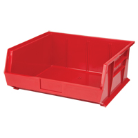 Stack & Hang Bin, 16-1/2" W x 7" H x 14-3/4" D, Red CF852 | Ontario Packaging