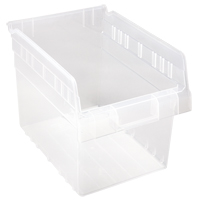 Bacs pour &eacute;tag&egrave;re Store-Max, 8-3/8" la x 8" H x 11-5/8" p, Transparent, Capacit&eacute; 44 lb Ontario Packaging