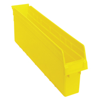 Bacs pour &eacute;tag&egrave;re Store-Max, 4-3/8" la x 8" H x 23-5/8" p, Jaune, Capacit&eacute; 68 lb Ontario Packaging