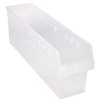 Bacs pour &eacute;tag&egrave;re Store-Max, 6-5/8" la x 8" H x 23-5/8" p, Transparent, Capacit&eacute; 68 lb Ontario Packaging
