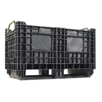 Heavy-Duty BulkTote<sup>®</sup> Container, 30" L x 16" W x 19.2" H, Black CF934 | Ontario Packaging