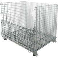 Collapsible Wire Container, 48" W x 40" D x 36" H, 4000 lbs. Capacity Ontario Packaging