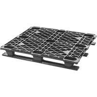 Stackable Plastic Pallet, 4-Way Entry, 48" L x 40" W x 5-3/5" H CG031 | Ontario Packaging
