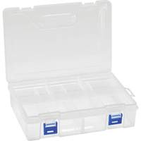 Plastic Compartment Box, 6.25" W x 9.25" D x 2.2" H, 8 Compartments CG070 | Ontario Packaging