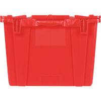 FP243C FliPak Nestable Tote, 26.9" x 16.9" x 12.1", Red CG164 | Ontario Packaging