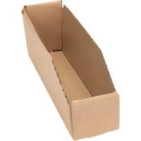 Boîtes profondes en carton ondul&eacute;, 2-7/8" la x 11-1/4" p x 4-1/2" h, Beige Ontario Packaging