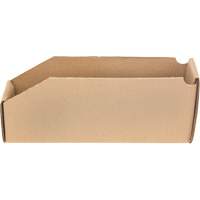 Boîtes profondes en carton ondul&eacute;, 2-7/8" la x 11-1/4" p x 4-1/2" h, Beige Ontario Packaging