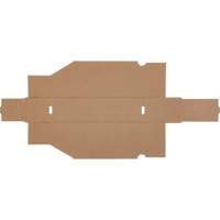 Boîtes profondes en carton ondul&eacute;, 2-7/8" la x 11-1/4" p x 4-1/2" h, Beige Ontario Packaging