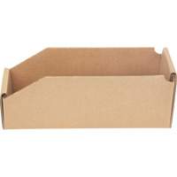 Deep Corrugated Parts Bins, 3-3/4" W x 11-1/4" D x 4-1/2" H, Beige Ontario Packaging