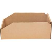 Deep Corrugated Parts Bins, 5-3/4" W x 11-1/4" D x 4-1/2" H, Beige Ontario Packaging