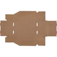 Deep Corrugated Parts Bins, 7-5/8" W x 11-5/16" D x 4-1/2" H, Beige Ontario Packaging