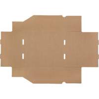 Deep Corrugated Parts Bins, 9-3/4" W x 11-1/4" D x 4-1/2" H, Beige Ontario Packaging