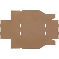 Deep Corrugated Parts Bins, 8-3/4" W x 11-1/4" D x 4-1/2" H, Beige Ontario Packaging