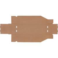 Deep Corrugated Parts Bins, 5-3/4" W x 17-1/4" D x 4-1/2" H, Beige Ontario Packaging