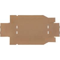 Deep Corrugated Parts Bins, 7-3/4" W x 17-1/4" D x 4-1/2" H, Beige Ontario Packaging