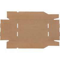 Deep Corrugated Parts Bins, 11-3/4" W x 17-1/4" D x 4-1/2" H, Beige Ontario Packaging