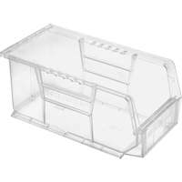 Crystal Clear Ultra Bins, 5-1/2" W x 5" H x 10-7/8" D, Clear Ontario Packaging