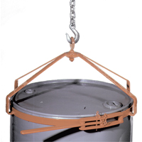 Manual Vertical Drum Lifter, 55 US gal. (45 Imperial Gal.), 700 lbs./317 kg. Cap. DA228 | Ontario Packaging