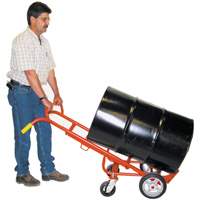 Diable &agrave; Barils Ergonomique A/Roulettes Pivotantes, Fabriqu&eacute; en Acier, 55 - 85 gal. US (45 - 70 gal. imp.) Ontario Packaging