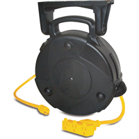 Industrial Cord Reels, 40', SJTW, 12/3 Gauge, 15 A Ontario Packaging
