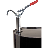 Lever-Type Drum Pump, Steel, 11 oz./Stroke, Fits 30-55 Gal. Ontario Packaging